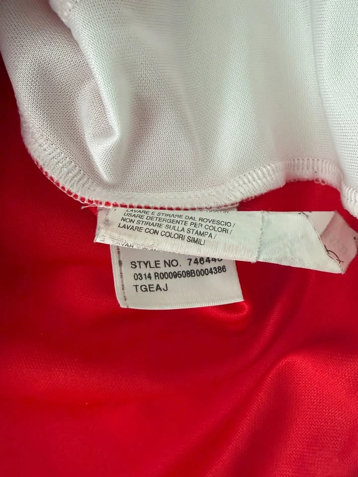 Puma Arsenal Home Long Sleeve Soccer Jersey Size L - photo 4