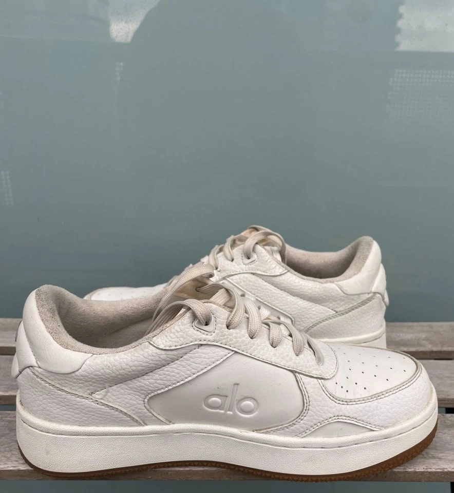 Alo Recovery Mode Sneaker White Women's Shoes Size 8 - photo 5