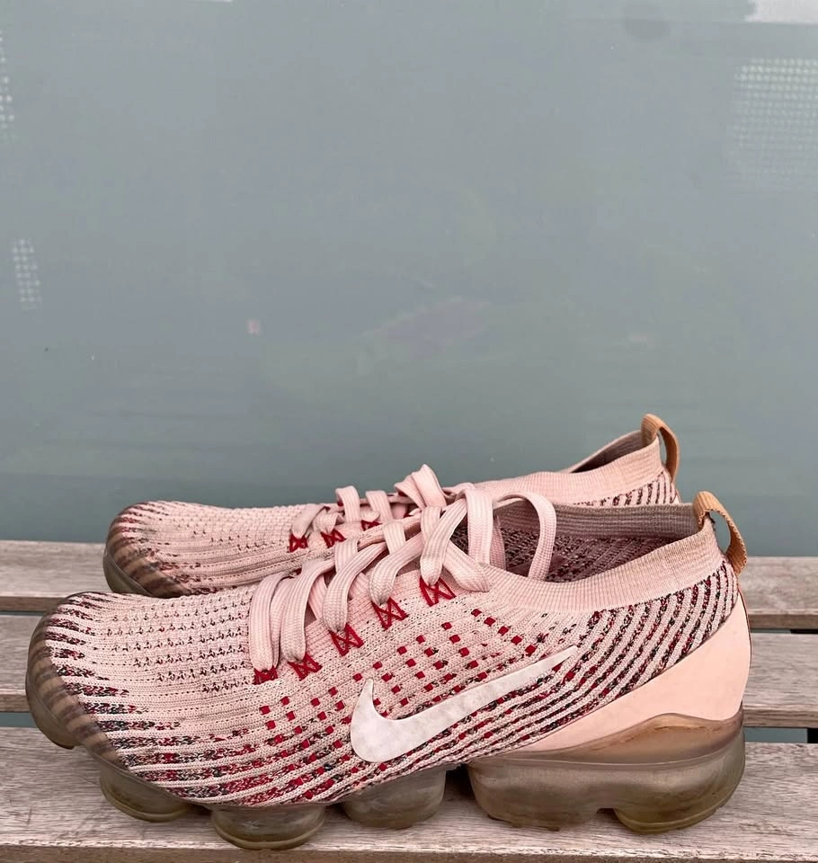 Nike Air Vapormax Flyknit 3 Women's Sunset Tint Shoes Size 8