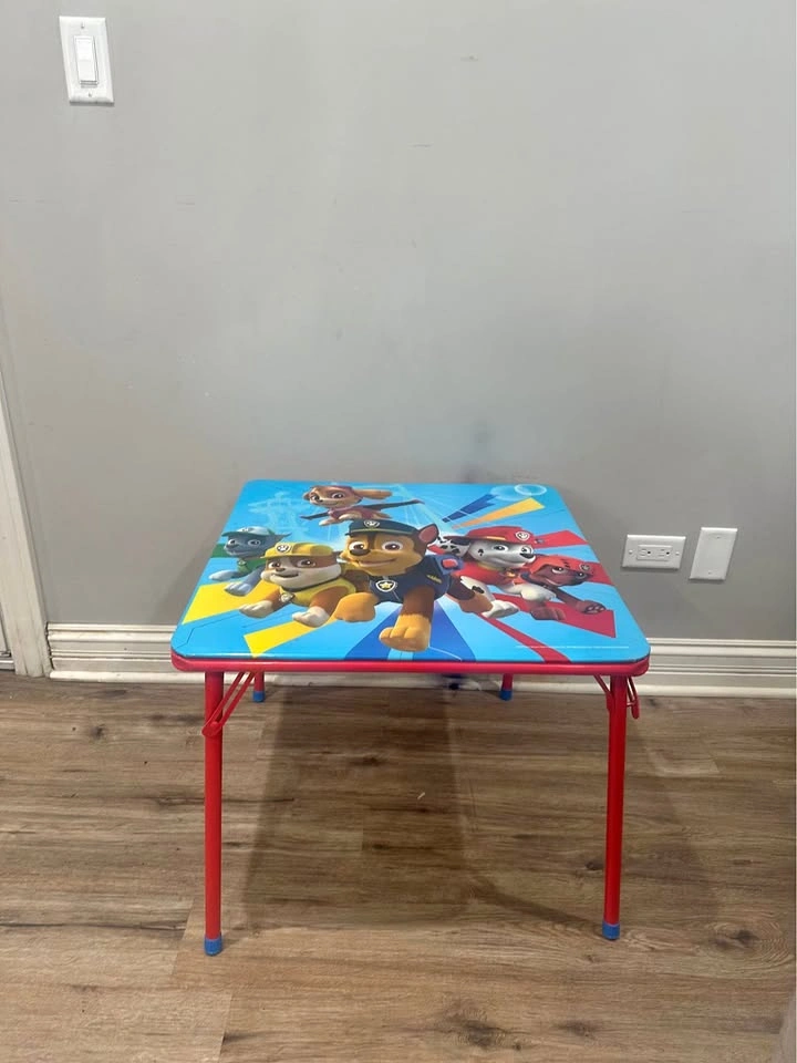 Kids Paw Patrol Folding Table