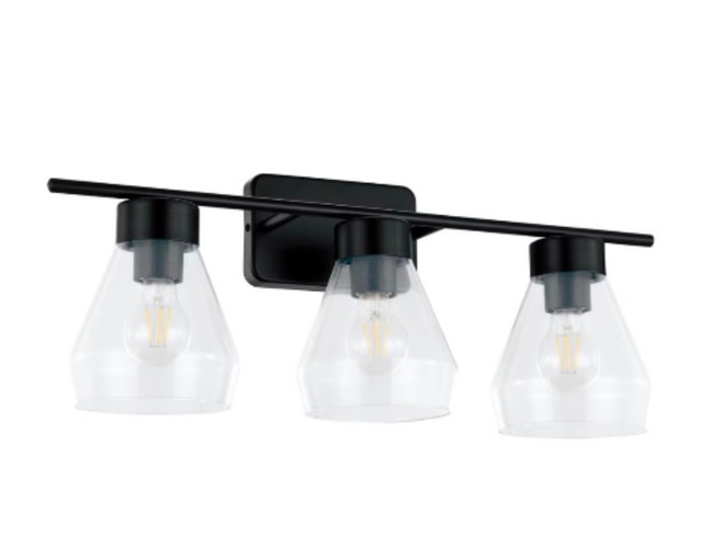 Black vanity light BNIB - photo 2