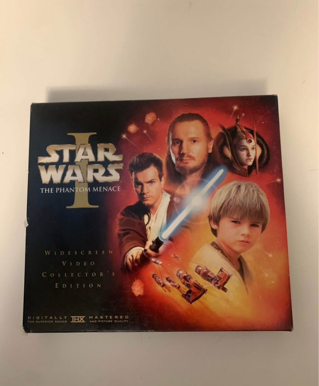 Star Wars VHS: The Phantom Menace Collector's Edition