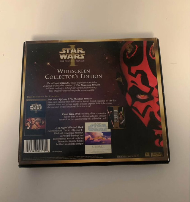 Star Wars VHS: The Phantom Menace Collector's Edition - photo 2