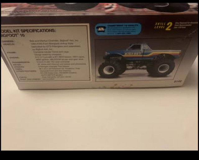 AMT Bigfoot Racing Model Kit - photo 2