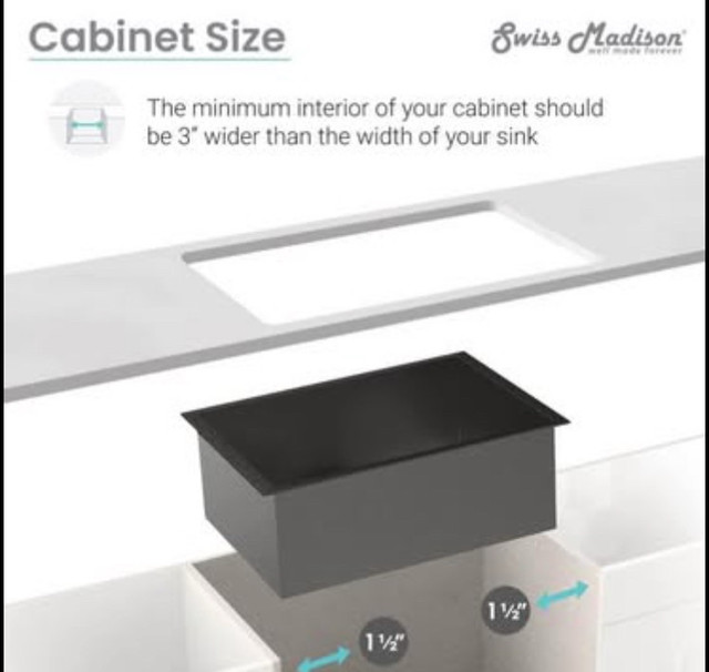 Beleeb Undermount Kitchen Sink 30x19” Scratch-Resistant-new - photo 3