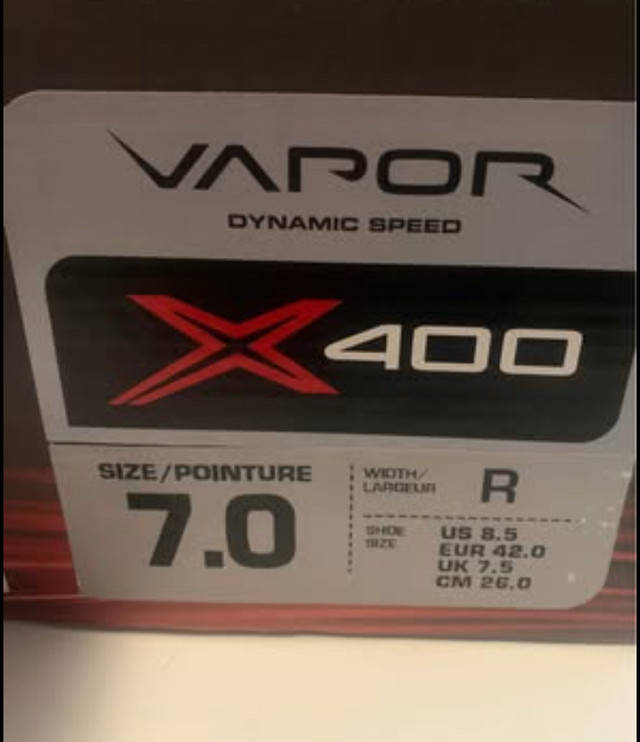Bauer Vapor X400 size 7 - photo 3
