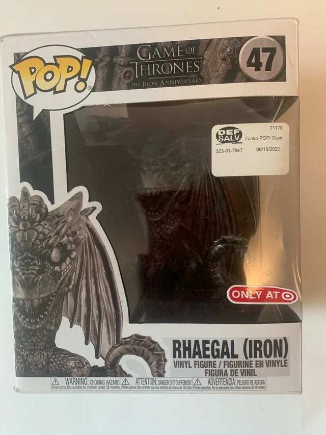 Funko Pop! Rhaegal (Iron) thumbnail