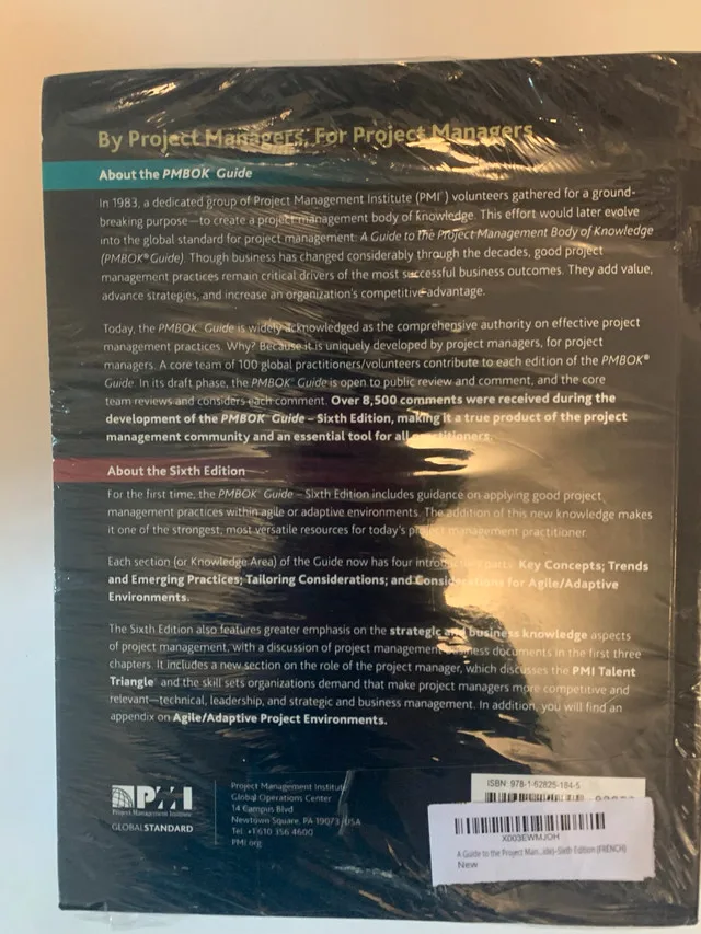 PMBOK Guide Sixth Edition image indicator(2)