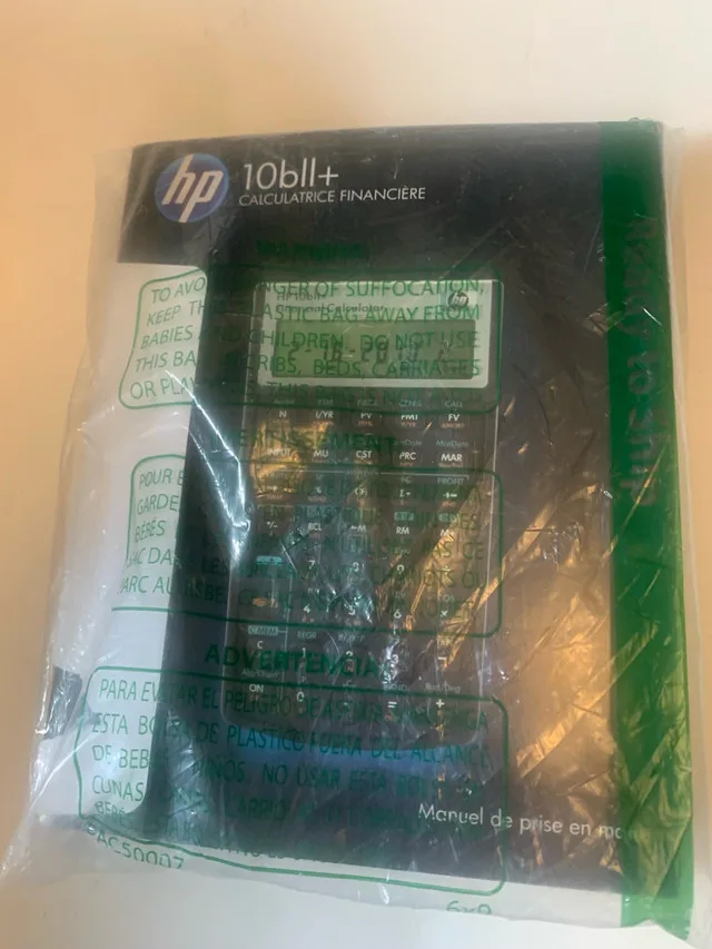 New HP 10BII+ Financial Calculator image indicator(3)