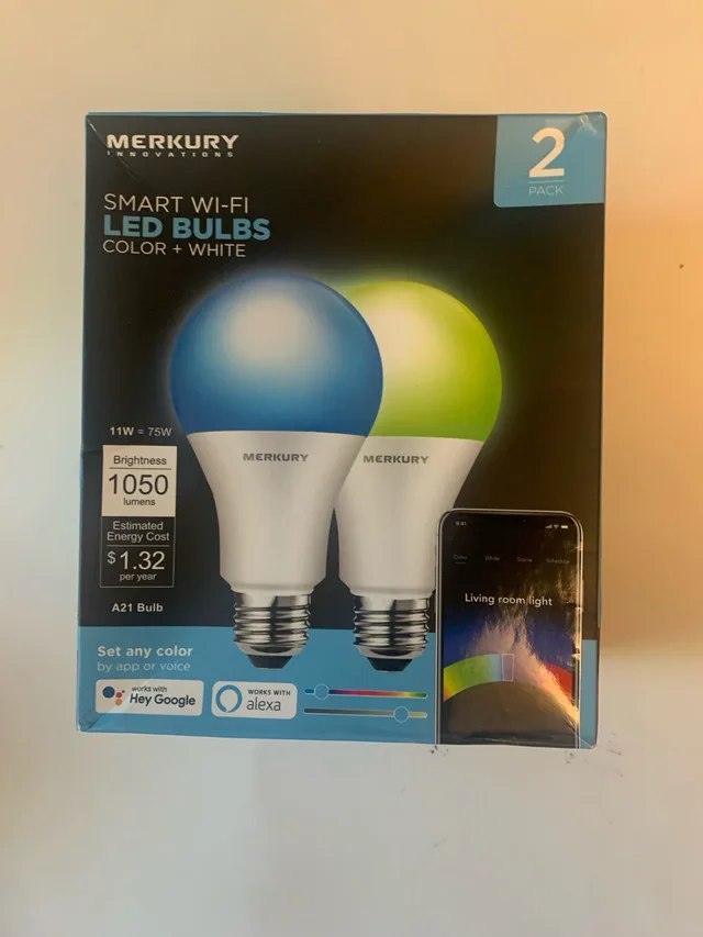 Merkury Smart WiFi LED Bulb thumbnail