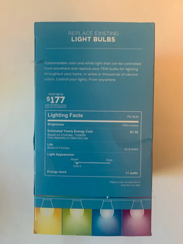 Merkury Smart WiFi LED Bulb image indicator(3)