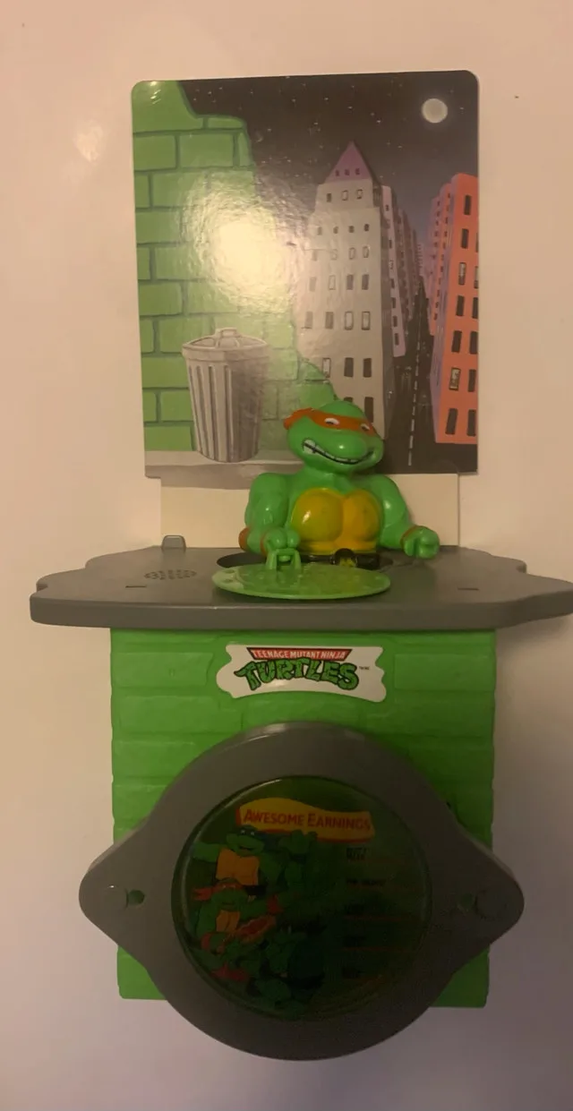 TMNT Pizza piggy bank thumbnail