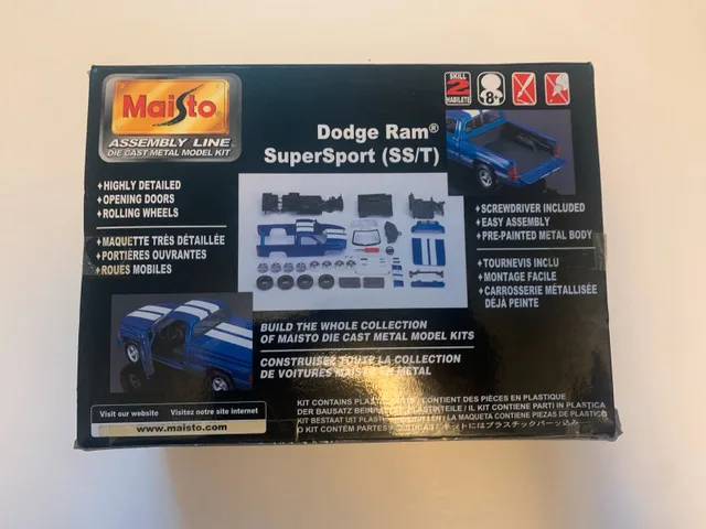 Maisto Dodge Ram Model Kit image indicator(3)