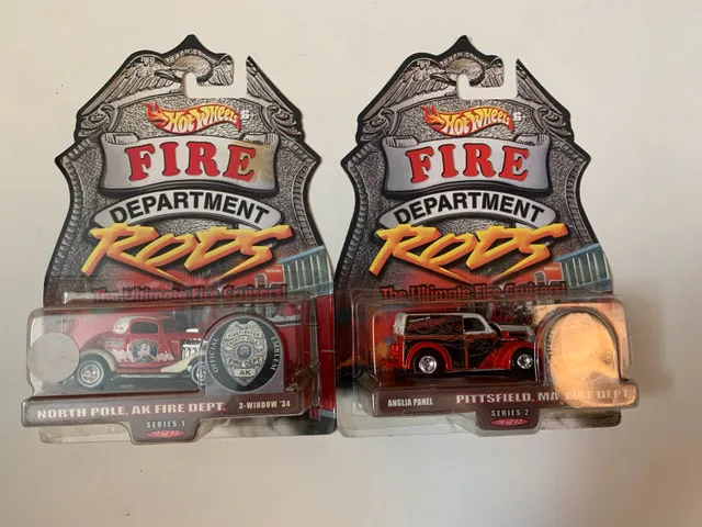 Hot Wheels Fire Department Rods thumbnail