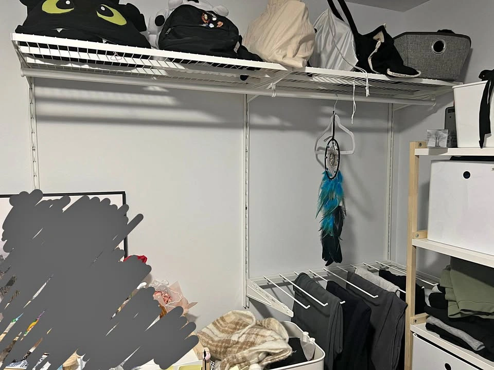 Ikea Clothing Shelving Combination - Boaxel System
