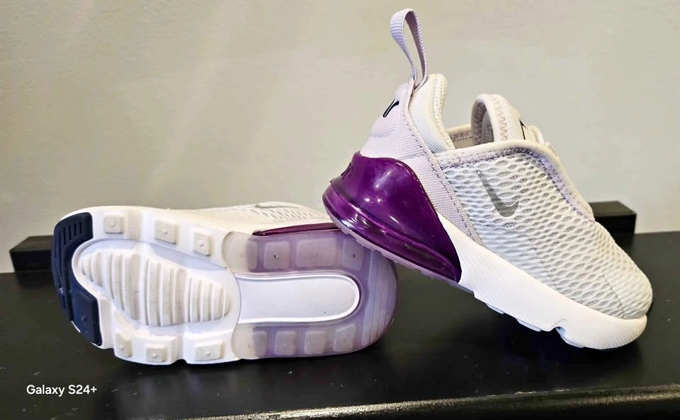 Nike Air Max 270 Toddler Shoes Purple 6C