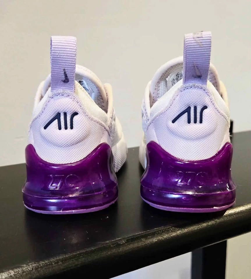 Nike Air Max 270 Toddler Shoes Purple 6C - photo 2