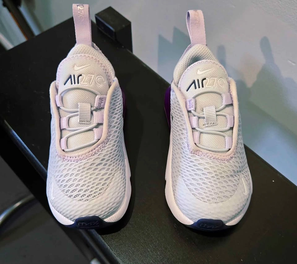 Nike Air Max 270 Toddler Shoes Purple 6C - photo 4