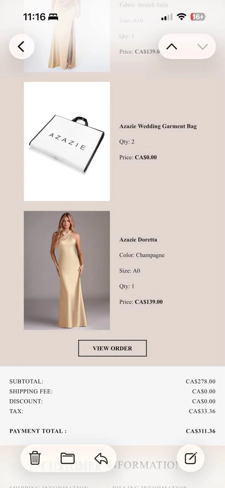 Azazie Doretta Dress - photo 2