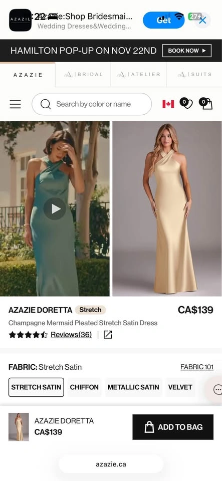 Azazie Doretta Dress - photo 4