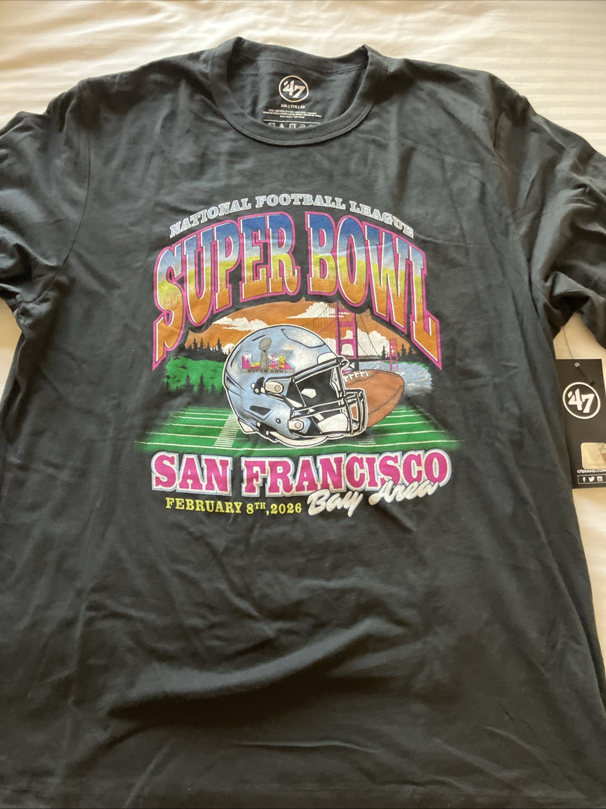 Super Bowl VX Black Long Sleeve Shirt