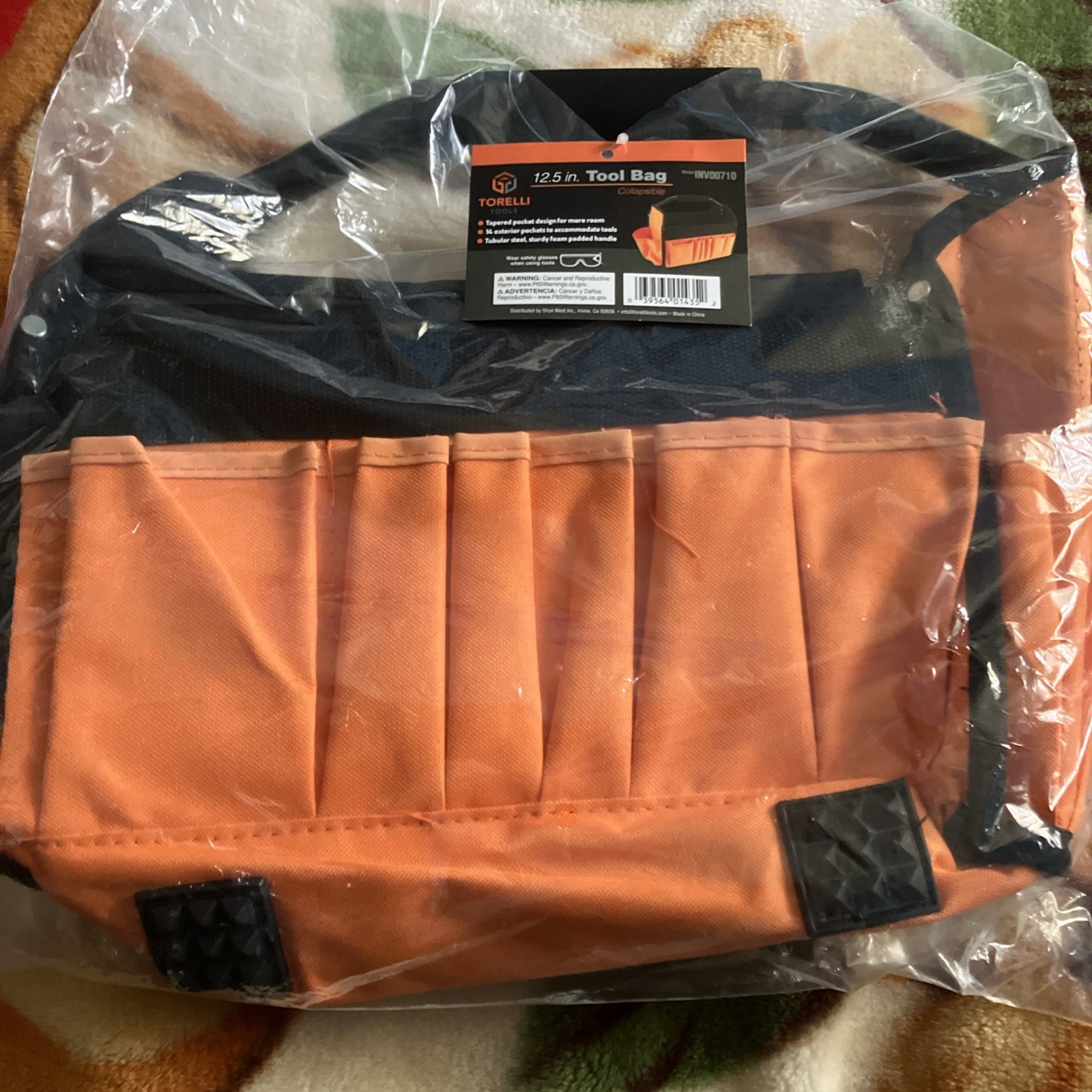 Torelli Tool Bag Collapsible 12.5 inch 14 pockets