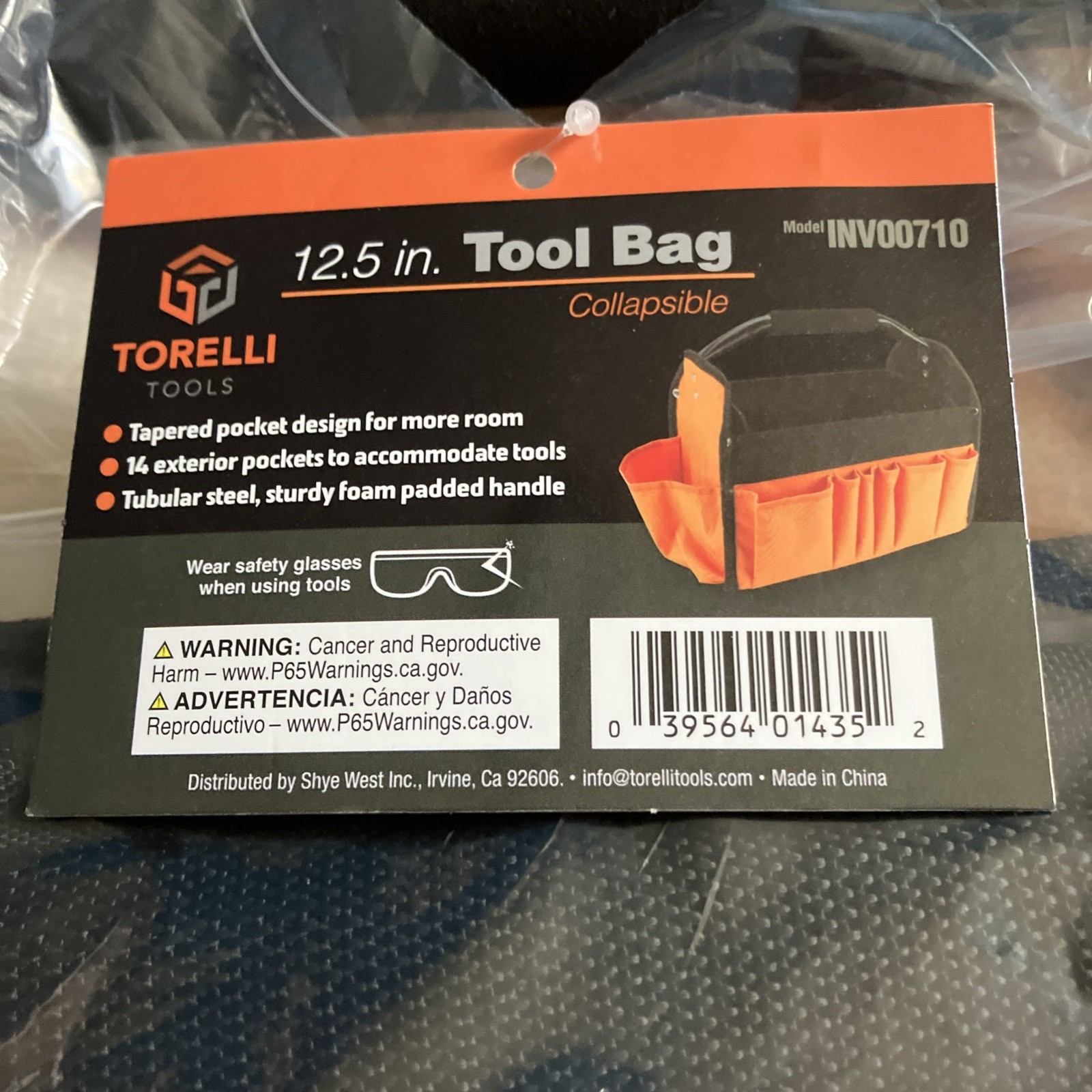 Torelli Tool Bag Collapsible 12.5 inch 14 pockets - photo 2