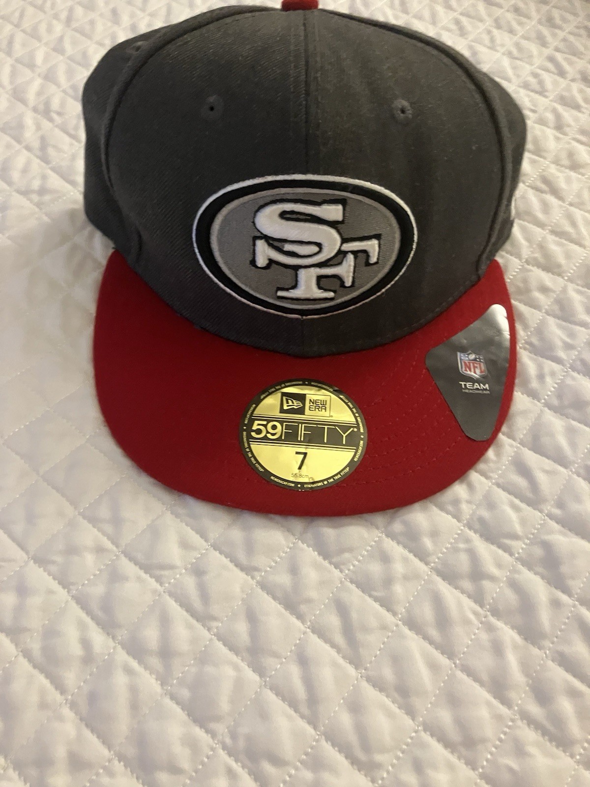 New Era 59FIFTY San Francisco 49ers NFL Fitted Hat Size 7