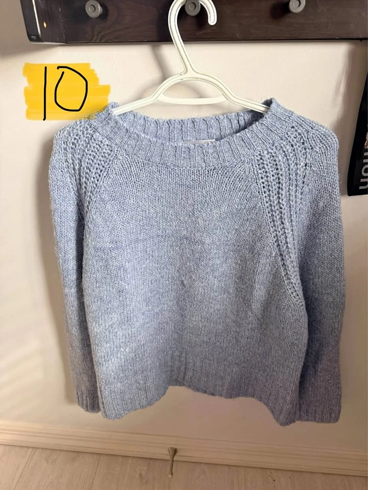 Blue long sleeve shirt