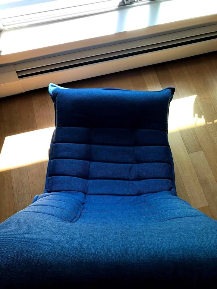 Upholstered adjustable low gaming and lounge chair - photo 3