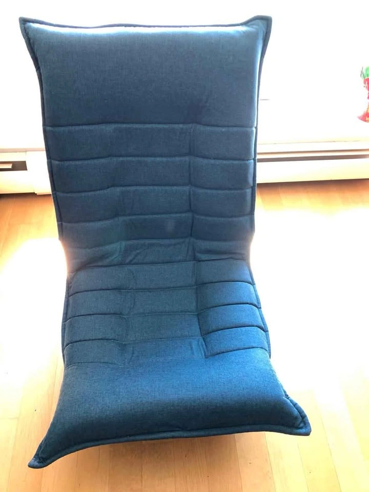 Upholstered adjustable low gaming and lounge chair - photo 5