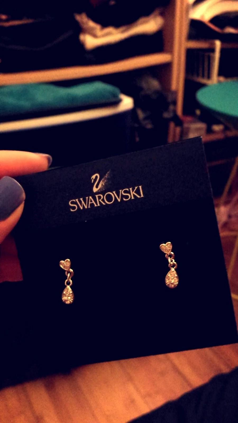 Swarovski Mika Pierced Earrings (brand new!) - photo 2