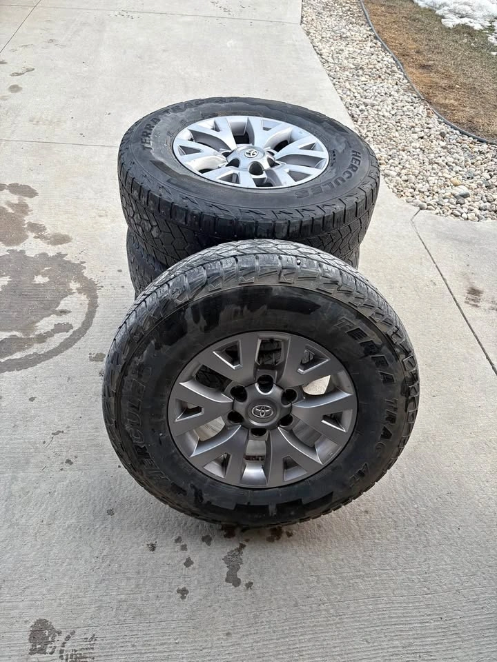 OEM Toyota Tacoma Rims & Tires Full Set