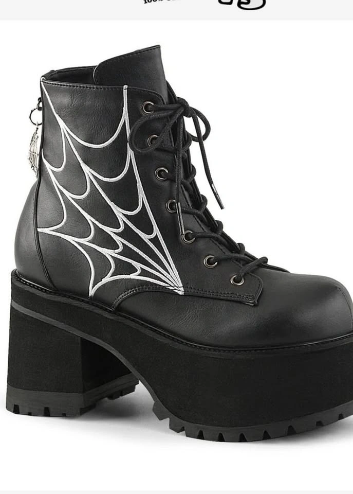 DEMONIA Ranger 105 Platform Boots - New - photo 5