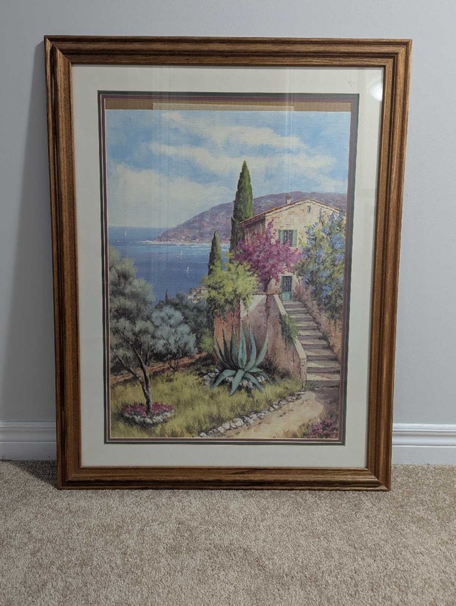 Framed Print - Mediterranean Coast - photo 2