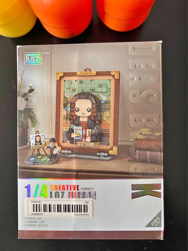 Mona Lisa LOZ 1286 Mini Block Set - 604 Pieces