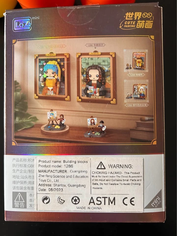 Mona Lisa LOZ 1286 Mini Block Set - 604 Pieces - photo 2