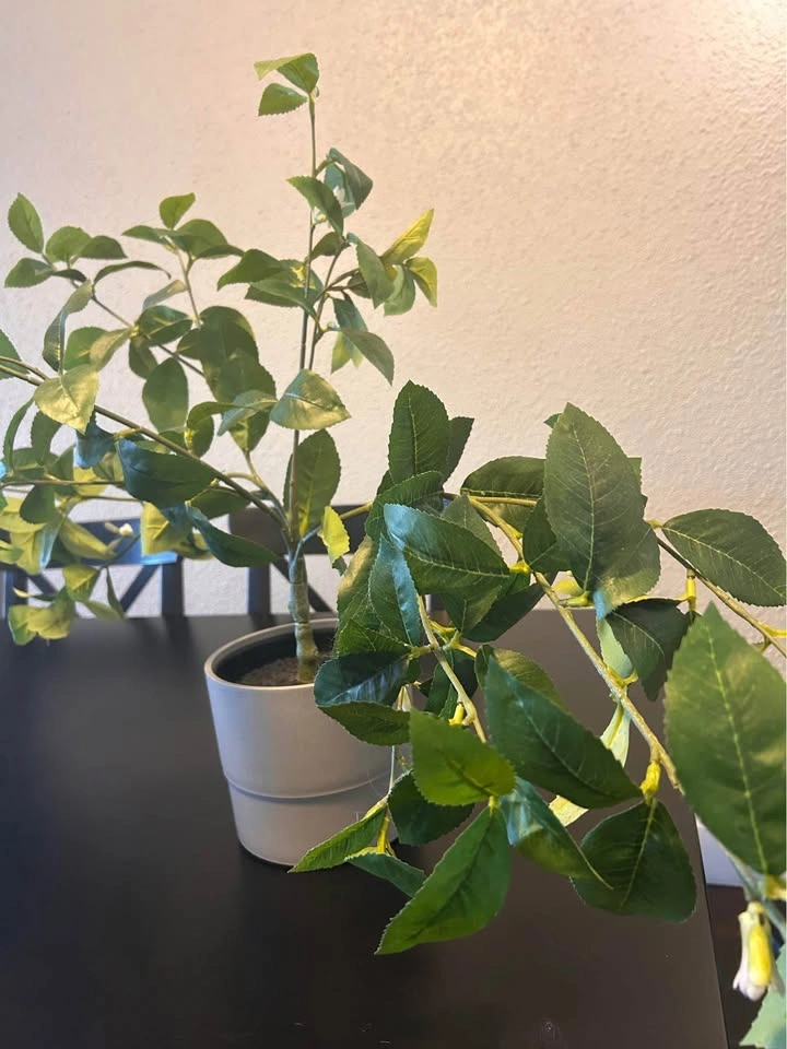 NYPON Gray Plant Pot + IKEA FEJKA Artificial Plant - photo 2