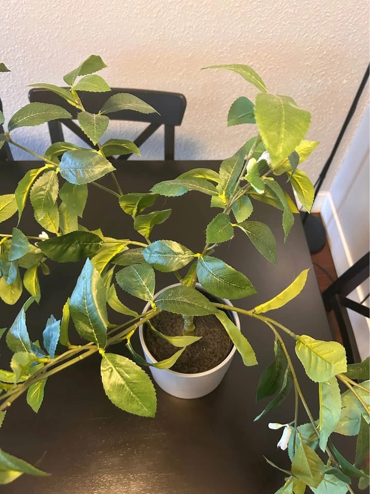NYPON Gray Plant Pot + IKEA FEJKA Artificial Plant - photo 3