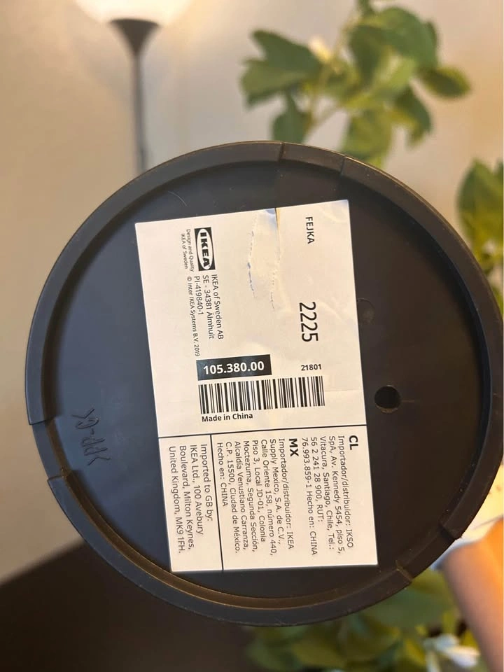 NYPON Gray Plant Pot + IKEA FEJKA Artificial Plant - photo 4