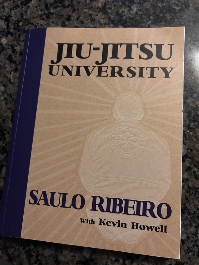 BOOK Jiu-Jitsu University by Saulo Ribeiro