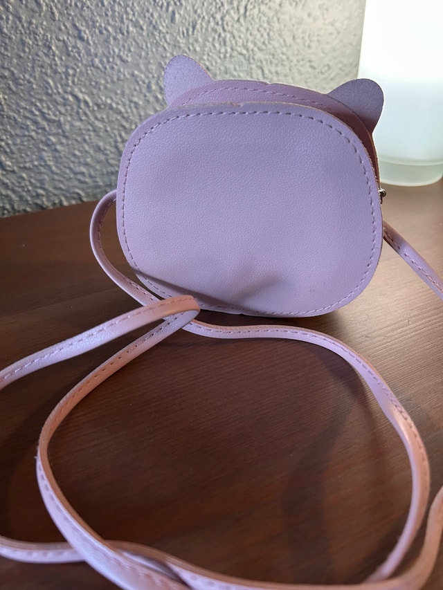 Pink Cat Face Crossbody Mini Bag for Girls - photo 5