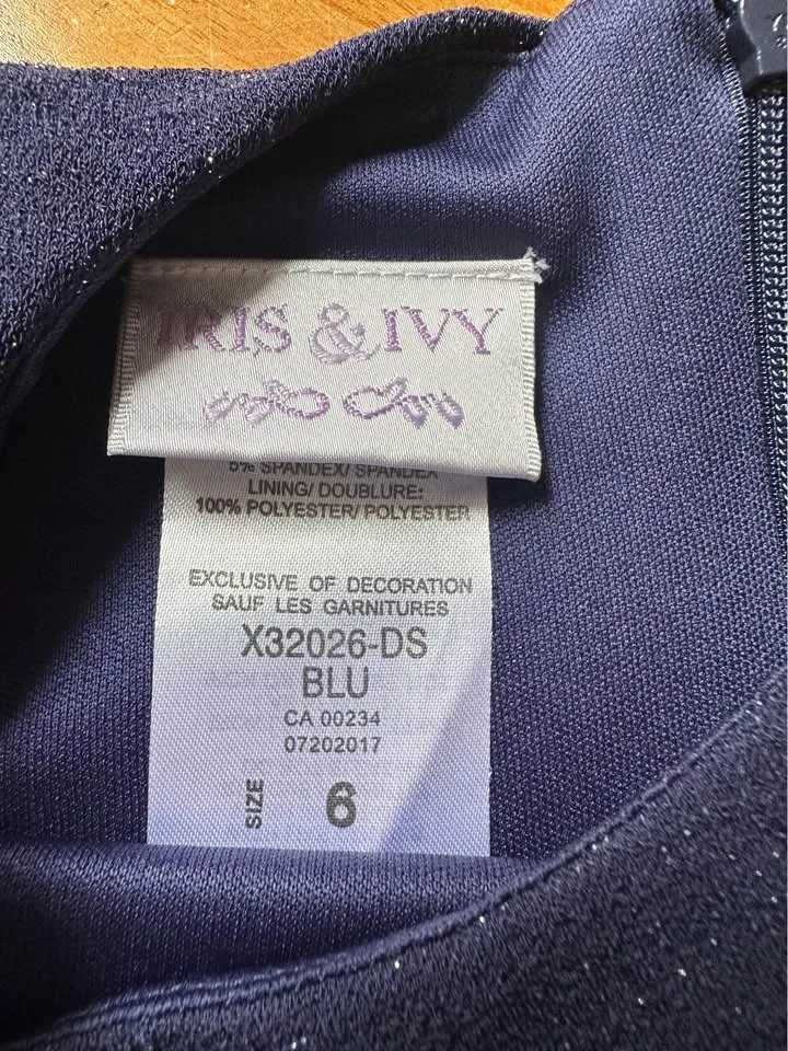 Girls Beautiful Iris & Ivy Sparkling Dress image indicator(3)