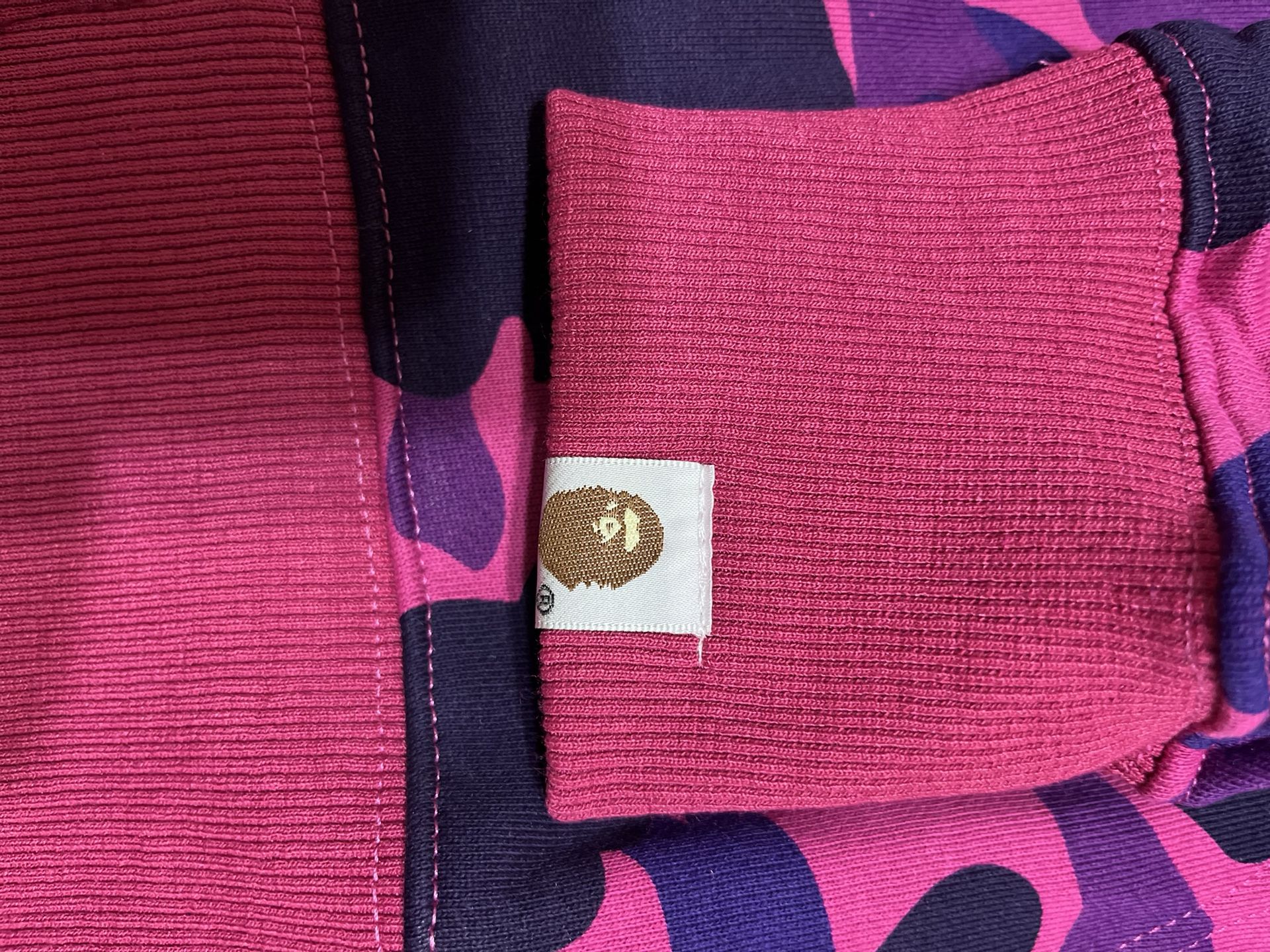 Bape Zip Up Purple Size Medium - photo 3
