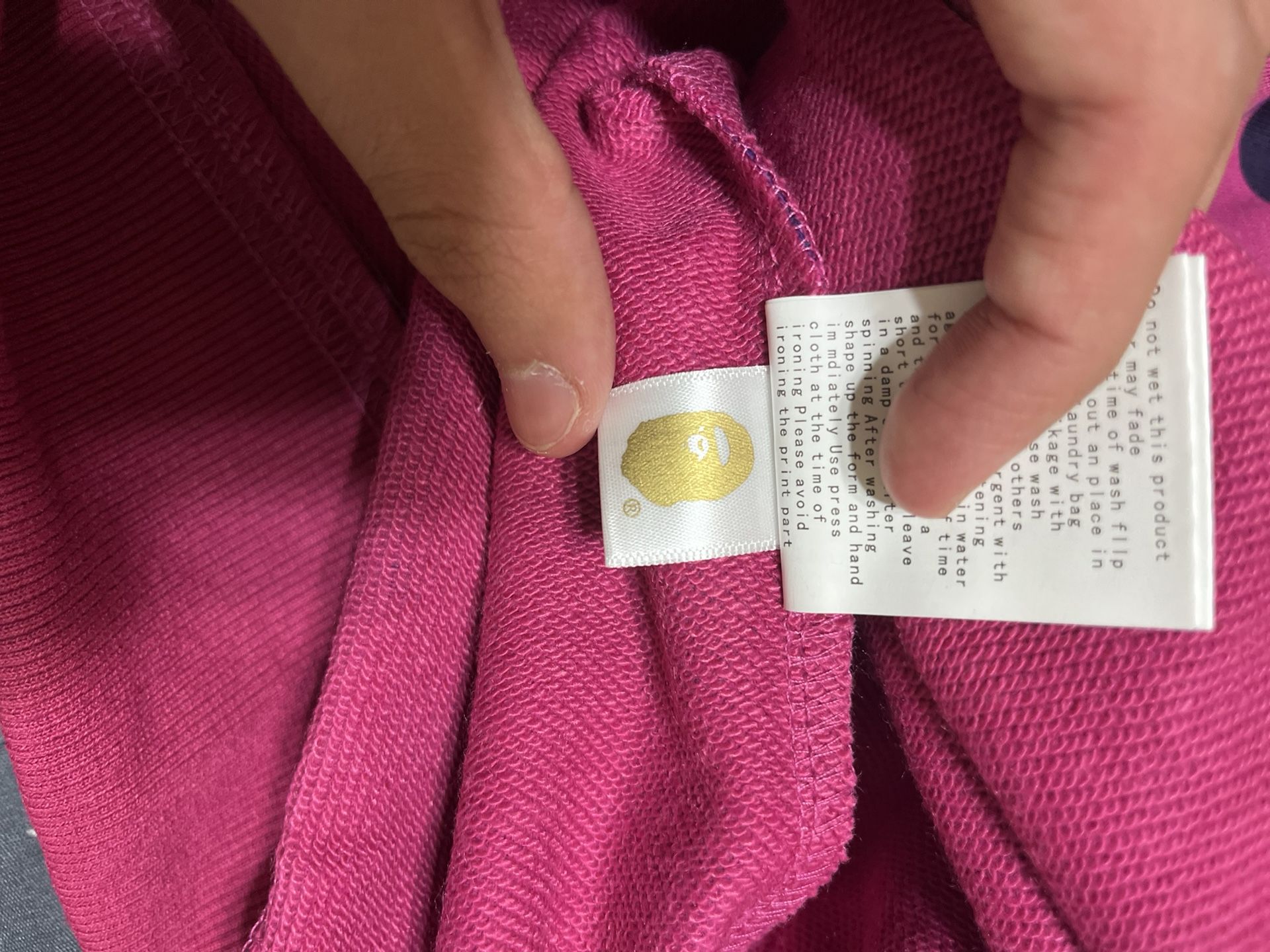Bape Zip Up Purple Size Medium - photo 4