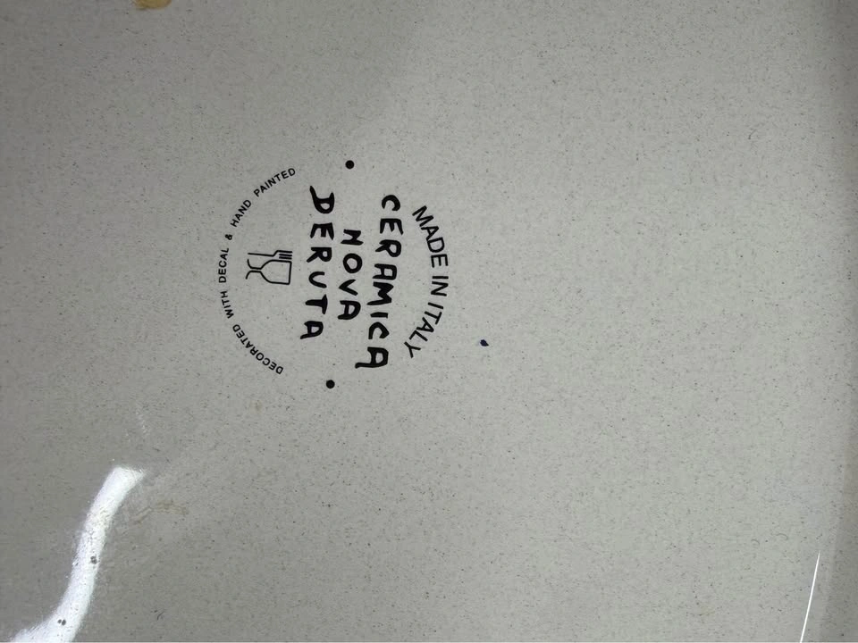 Italian Decorative Serving Platter – Deruta Style - photo 2