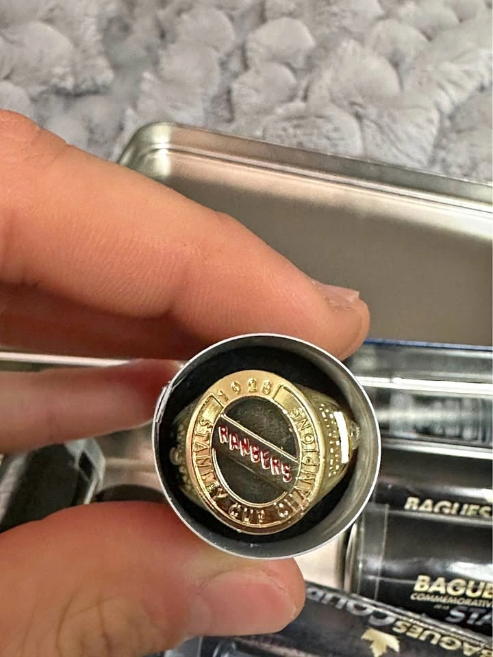 NHL Stanley Cup Rings Set (9 pcs) – Collector Item