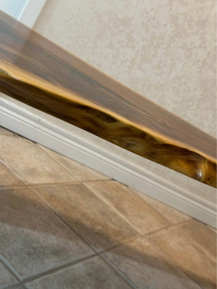 Live Edge Epoxy River Wood Table / Bench - Handmade - photo 5