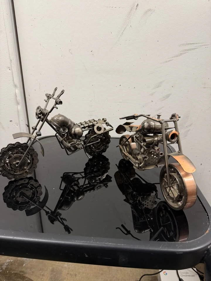 Unique Biker Themed Decor Set - photo 2