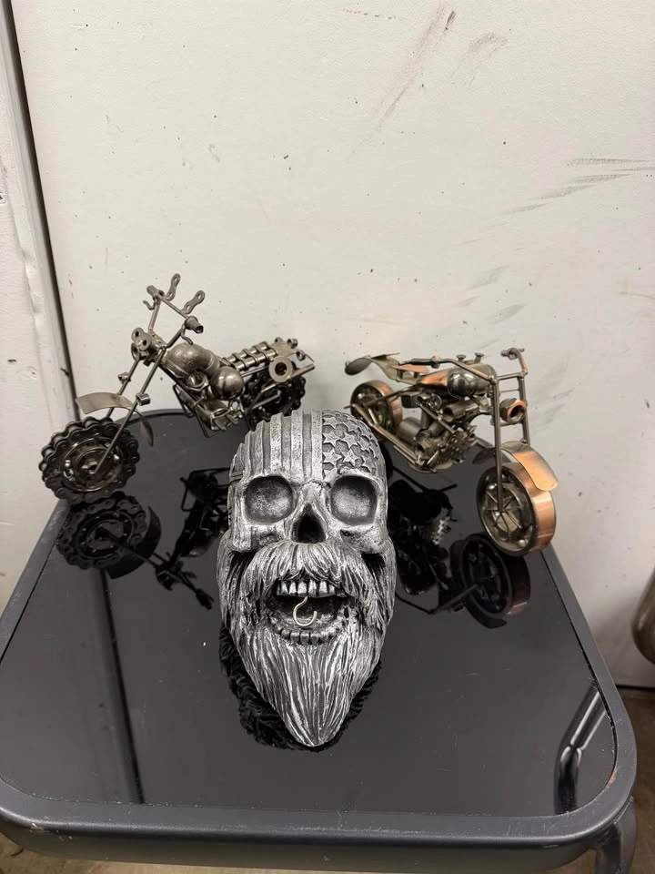 Unique Biker Themed Decor Set - photo 4